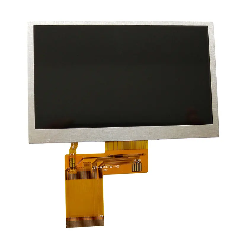 

4.3 inch 40PIN TFT LCD Screen COG NV3047 Drive IC 480(RGB)*272 No Touch 24Bit RGB Interface