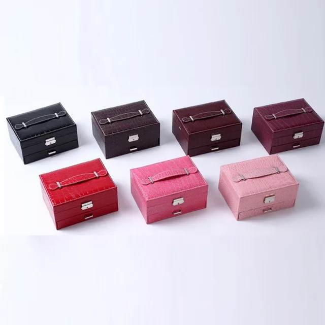 Jewelry Organizer Gift Box Travel Packaging Display Jewelry Organizer Gift Box Travel Packaging Display Necklace Earring Holder Jewellry Case Ring