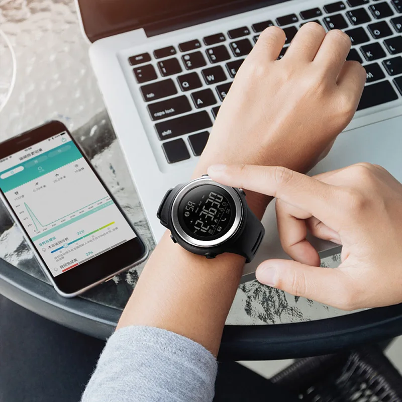 Смарт часы мужские с Bluetooth шагомером подсчетом калорий|Цифровые часы| |