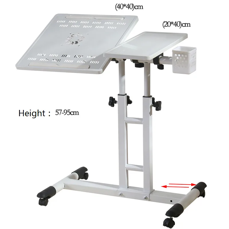 Ufficio scrivana Para ноутбук стоящая кровать Biurko Escritorio небольшой регулируемый ноутбук Tablo Mesa учебный стол компьютерный стол - Цвет: Version A