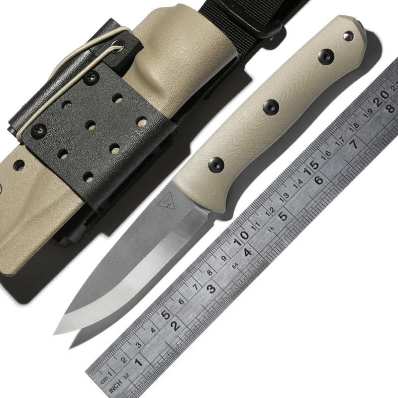 Лучший Район 9 Original кормильца D2 фиксированным лезвием охотничий нож Kydex оболочка G10 ручка Отдых Открытый EDC ножи инструменты