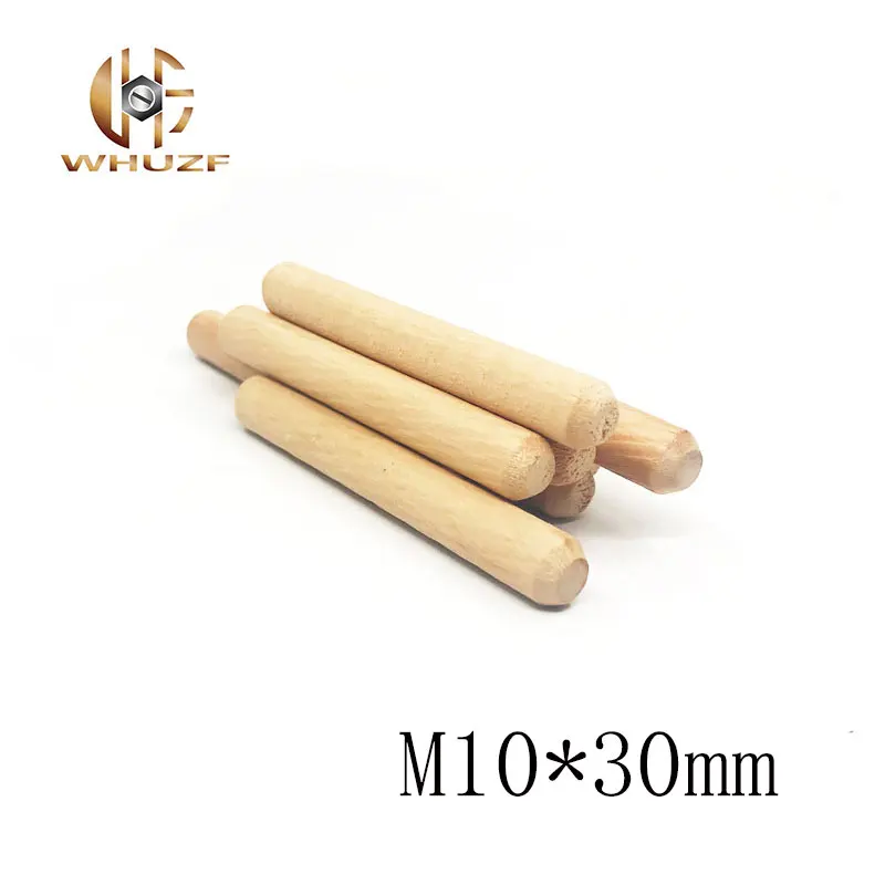 50 шт. M10 * 30 деревянные булавки для шкафа|Штырь| |