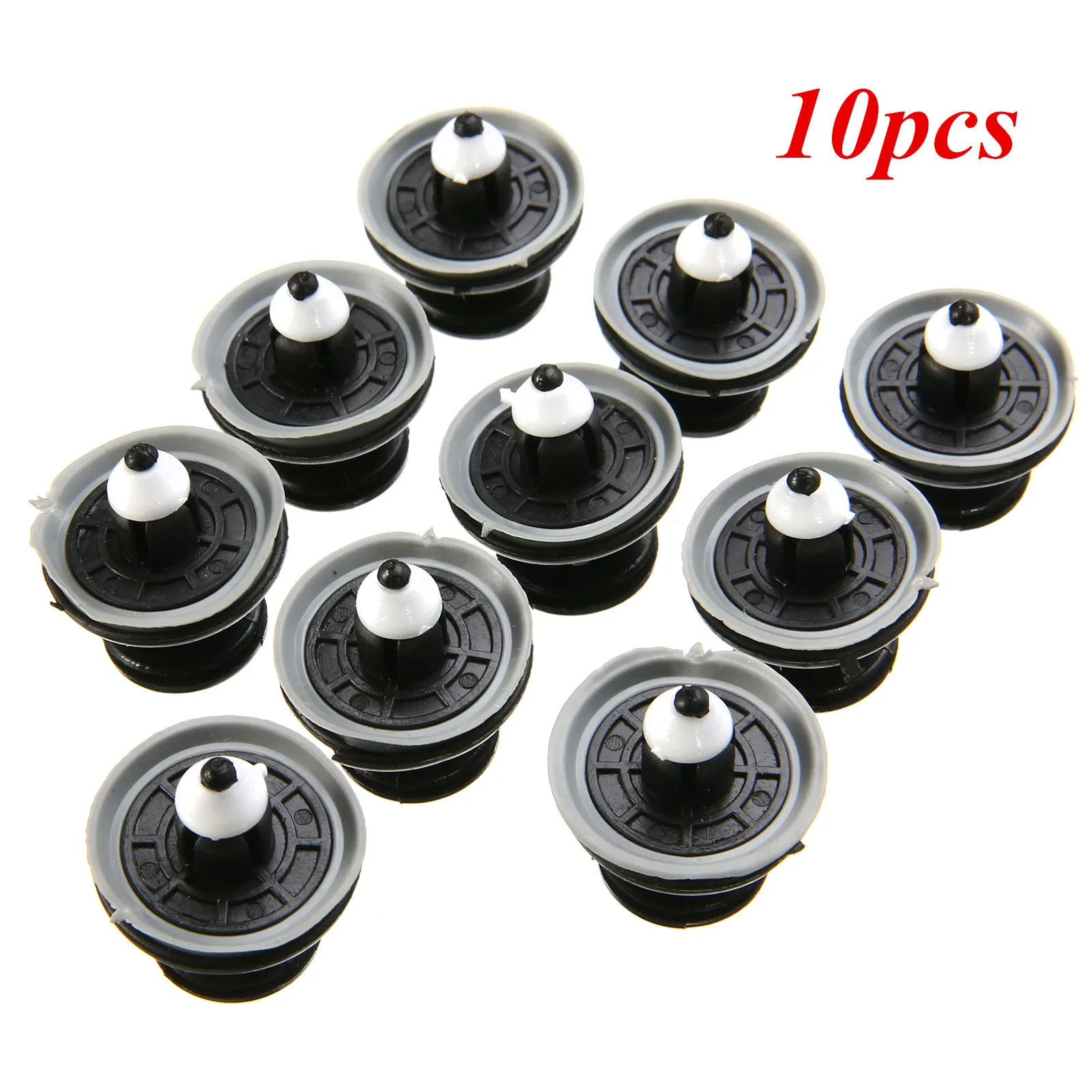 10x Plastic Car Door Panel Clips Auto Interior Door Card Trim Clip For VW Touran Tiguan Golf Passat Jetta For Audi A4 A6 A8 Q5