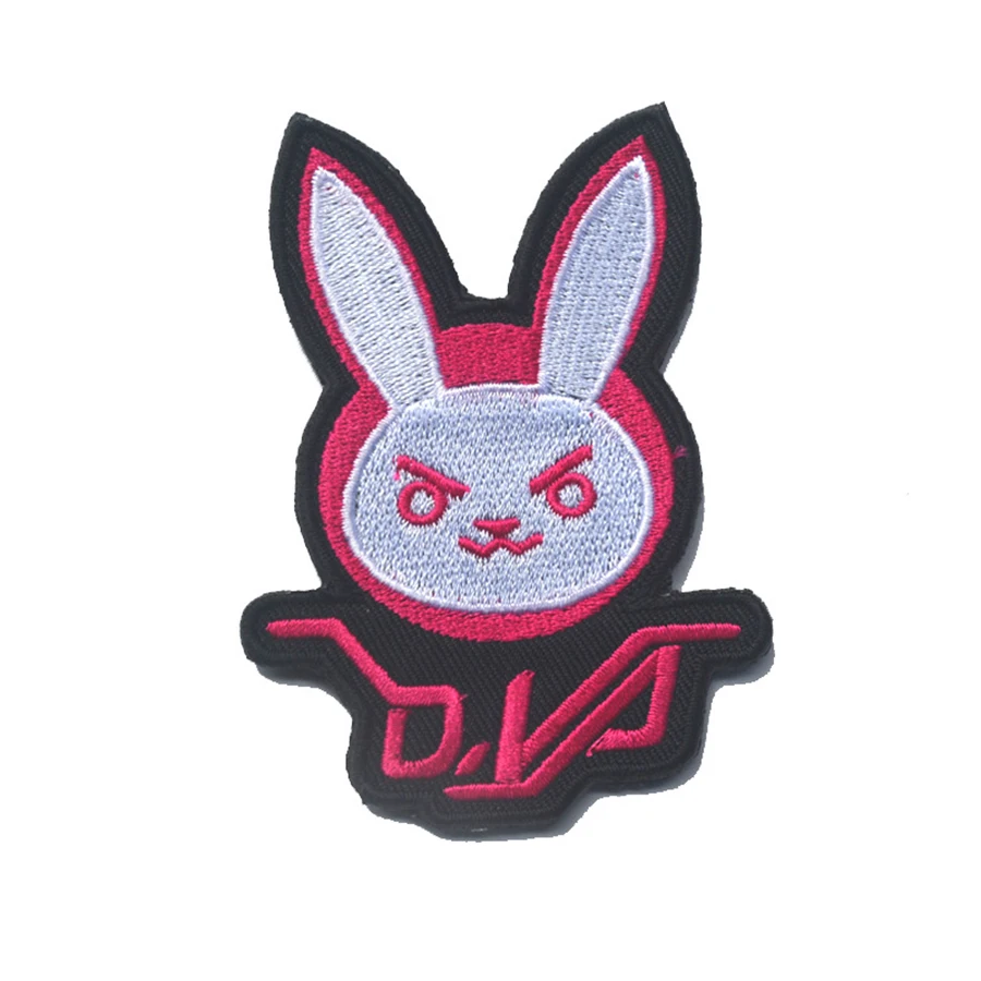 

What Over DVA Cloth Patch Badge Embroidered Badges Magic Sticker Armbands Patches Game Logo Badge For Clothes Ornaments Sticker