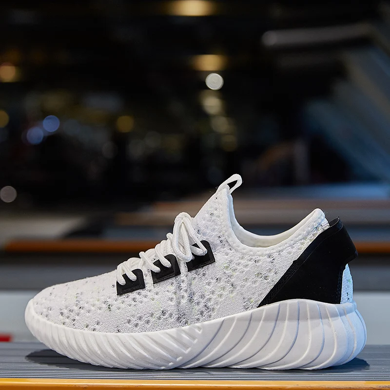 

Air Mesh Running Shoes for Women Lightweight Outdoor Sport Running Shoes Couples Breathable Soft Athletics Sneaker Shoe