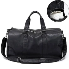 Новое поступление кожаные дорожные сумки мужские большие вместительные портативные мужские сумки на плечо мужские сумки винтажные дорожные сумки водонепроницаемые