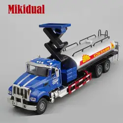 Mikidual игрушки для детей литого металла автомобиля моделей автомобилей инженерных грузовик масляный бак в коробке подарок на день рождения
