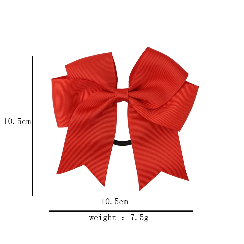 20 pcs Baby Elastic Hair Bands For Girls Handmade Ribbon grosgrain Bows Headwear For Children Hair Holder Hair Accessories (3)
