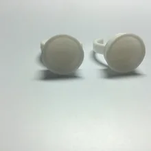 200 шт./лот 17 мм белый plastictattoo чернила кольцо Micropigment контейнеры постоянный Макияж чернила татуировки кольцо