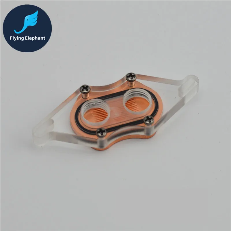 Мини северный и южный мост водоблок 990 г 880 790 780 G1/4 ''Чистая медь поддержка 61 75 мм