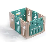 Детская игровая ограда для помещений, безопасное домашнее ползающее комнатное ограждение для малышей, детская игровая площадка