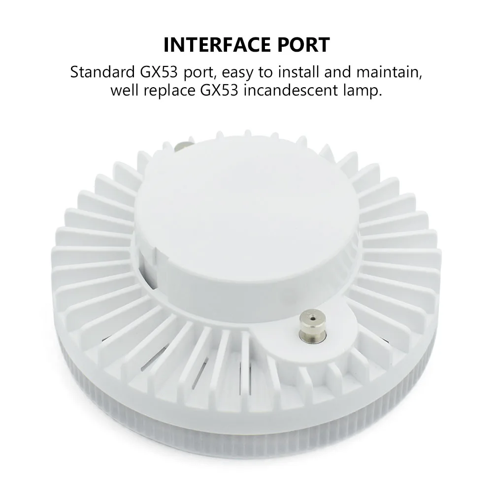 GX53 bombilla Led 5 W 7 W 9 W 12 W 15 W 18 W foco SMD2835 lámpara LED AC110V 220 V del Gabinete decorativo luces cálido blanco frío lámparas LED