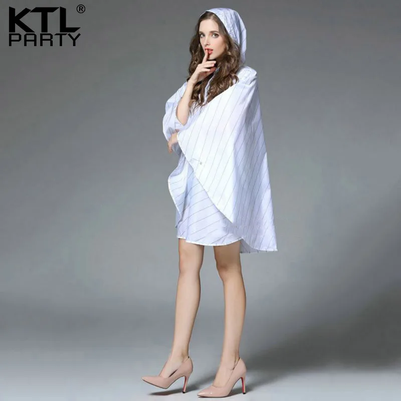 KTLPARTY Женская ветровка дорожный плащ женский водонепроницаемый дождевик Дамский
