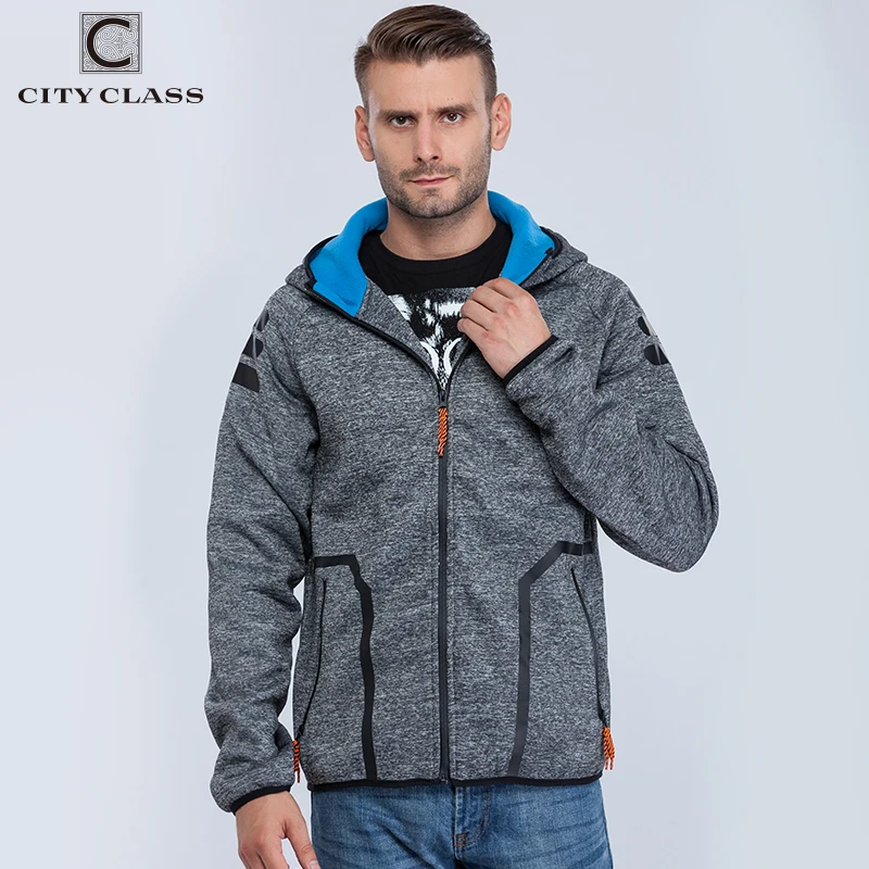 

City Class 2018 Hot sales New Casual Men's Hoodies Sweatshirts Water Proof Men Sweatshirts with Hat Mens Outdoors Clothes 2766G