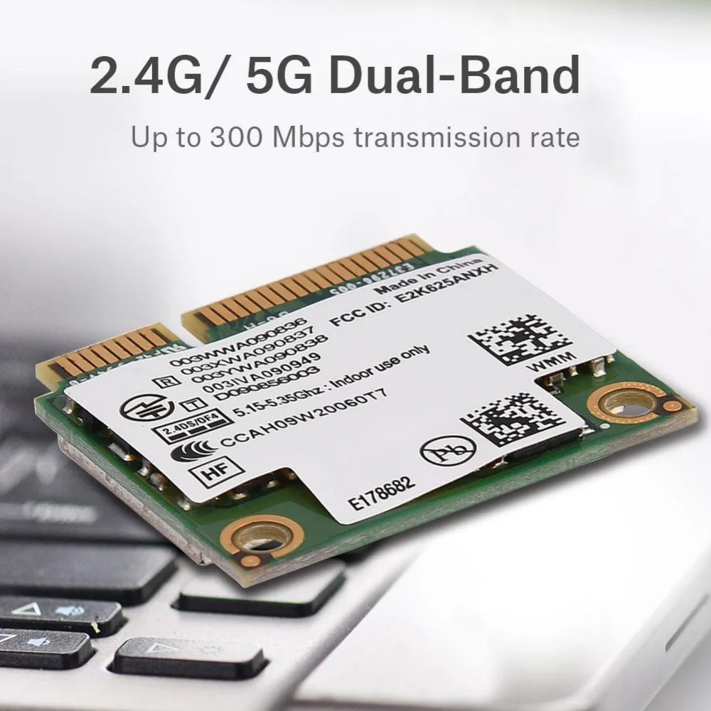 Двухдиапазонная сетевая карта Mini PCI E Wi Fi 2 4G и 5G беспроводная для Intel 6250 WiMax сетевых