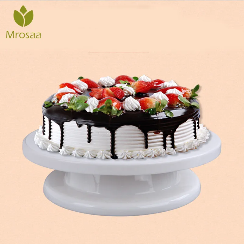 28 X 23cm Big Bakeware Baking Cake Making Maker Turntable Rotating