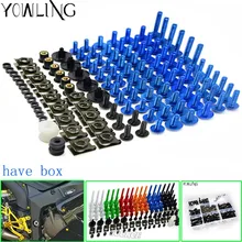 2017 Universal Motorcycle Accessories Fairing Bolt Screw Fastener Fixation for Honda CBR 1000 RR 400R 500R CBR 600 RR Hornet 650 for honda cbr600 cbr1000x cbr 1000x cb500r cb500x cb 500r 500 m5 motorcycle windshield windscreen bolt screw nut fastener kit