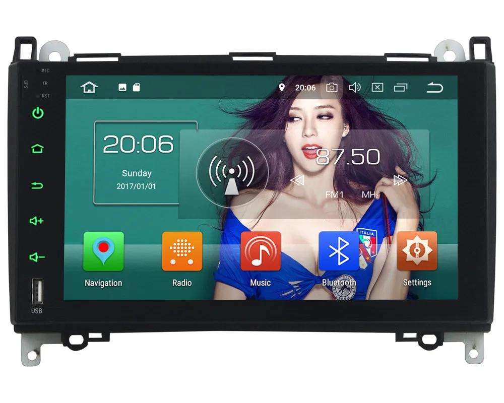 Perfect 9" Octa Core 4G Android 8.1 4GB RAM 64GB ROM Car DVD Player Radio For Mercedes-Benz Viano Vito W639 Sprinter W906 W209 W311 W315 0