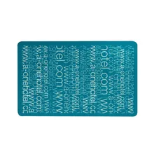 500 шт. ic доступна индивидуальная печать контроля доступа по отпечаткам интеллигентая(ый) RFID M1 белый ПВХ смарт-карта