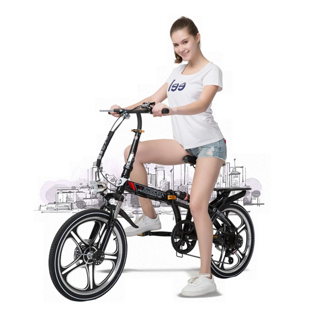 

Brand New Man Bicycle Bmx 20 Inch Wheel Frame Of Carbon Steel Soft Tail Disc Brake Bike, Children Bike Lady