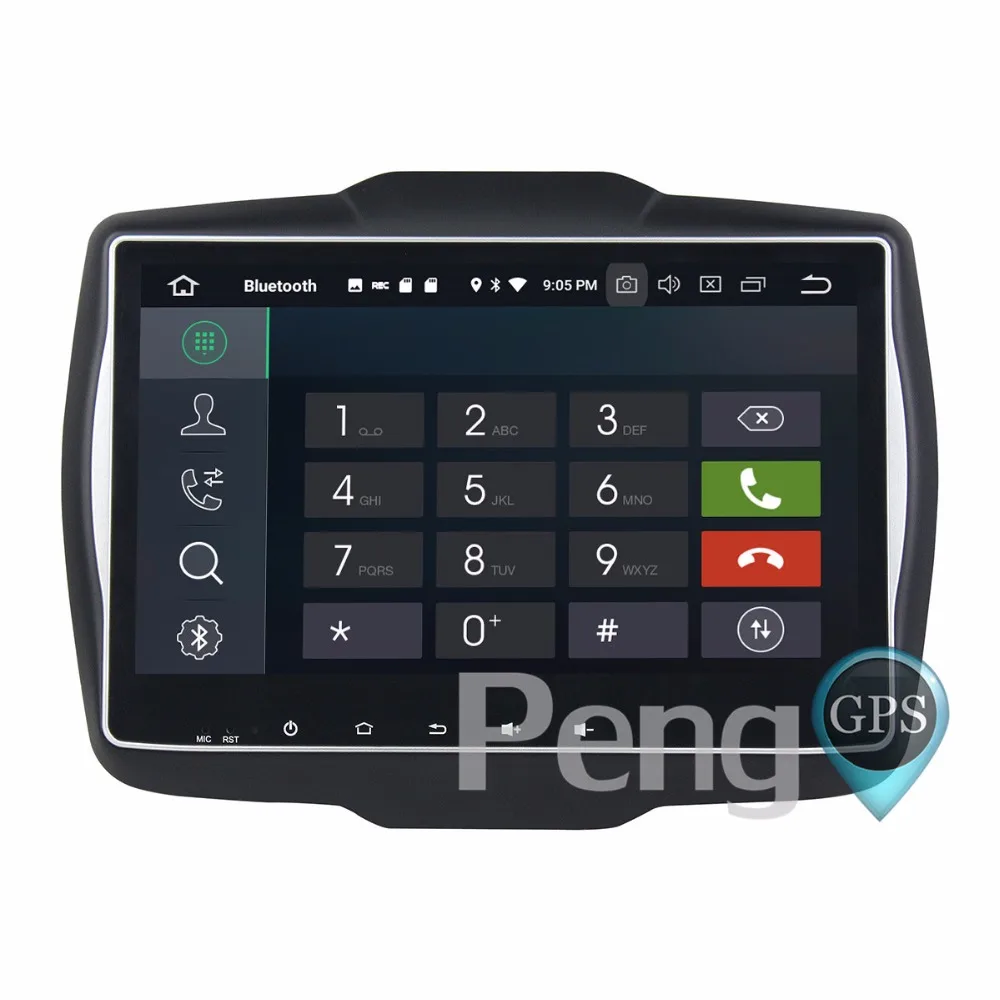 Cheap 4G+32G Octa Core 2 Din Stereo Android 8.0 Car Radio for Jeep Renegade 2016 2017  GPS Navigation CD DVD Player Bluetooth headunit 5