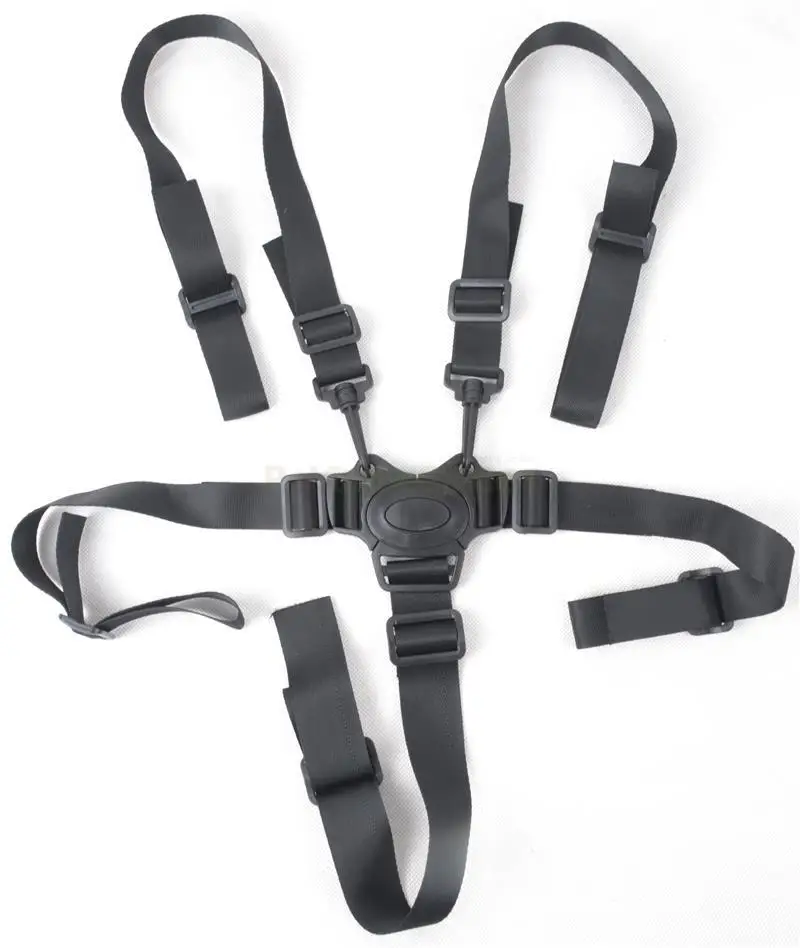 Baby 5 Point Harness Stroller High Chair Pram Buggy Safe Belt Strap