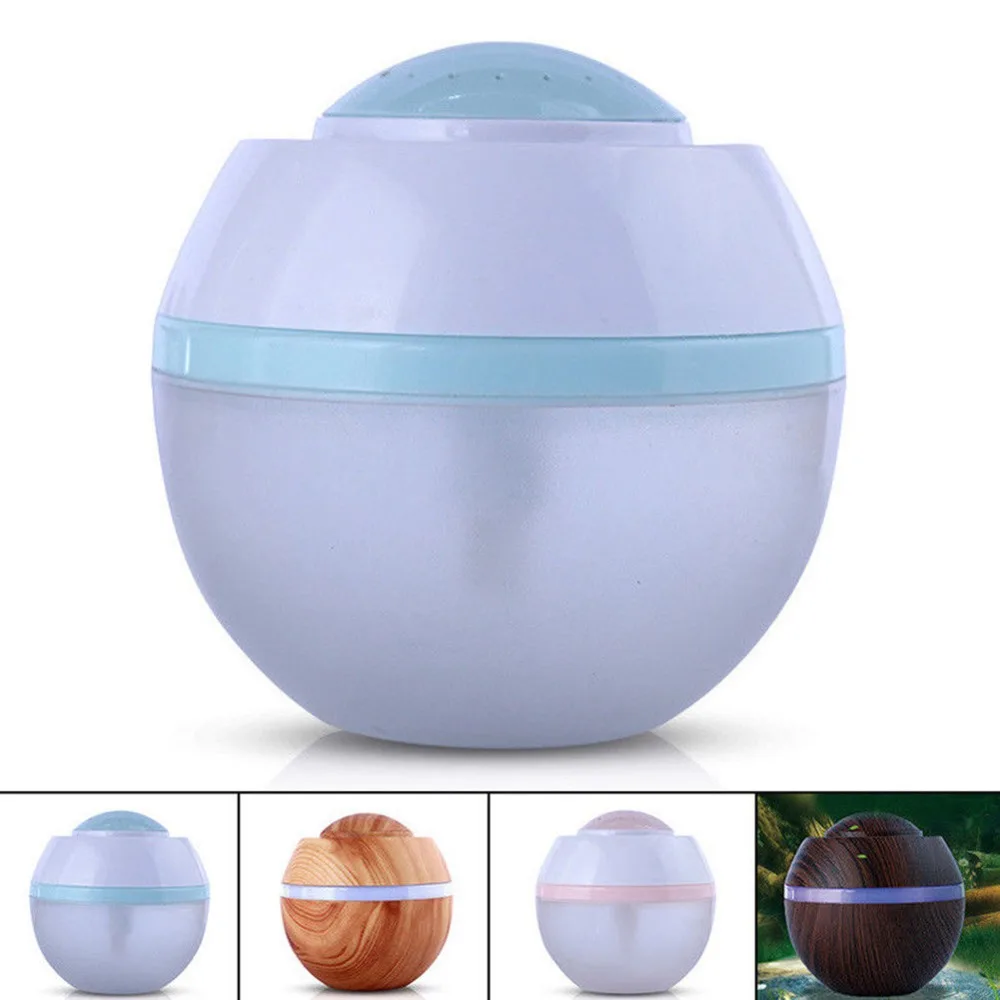 

450Ml Electric LED Essential Burner Aroma Oil Diffuser Ultrasonic Humidifiers Air Purifier For Home House Office Garden