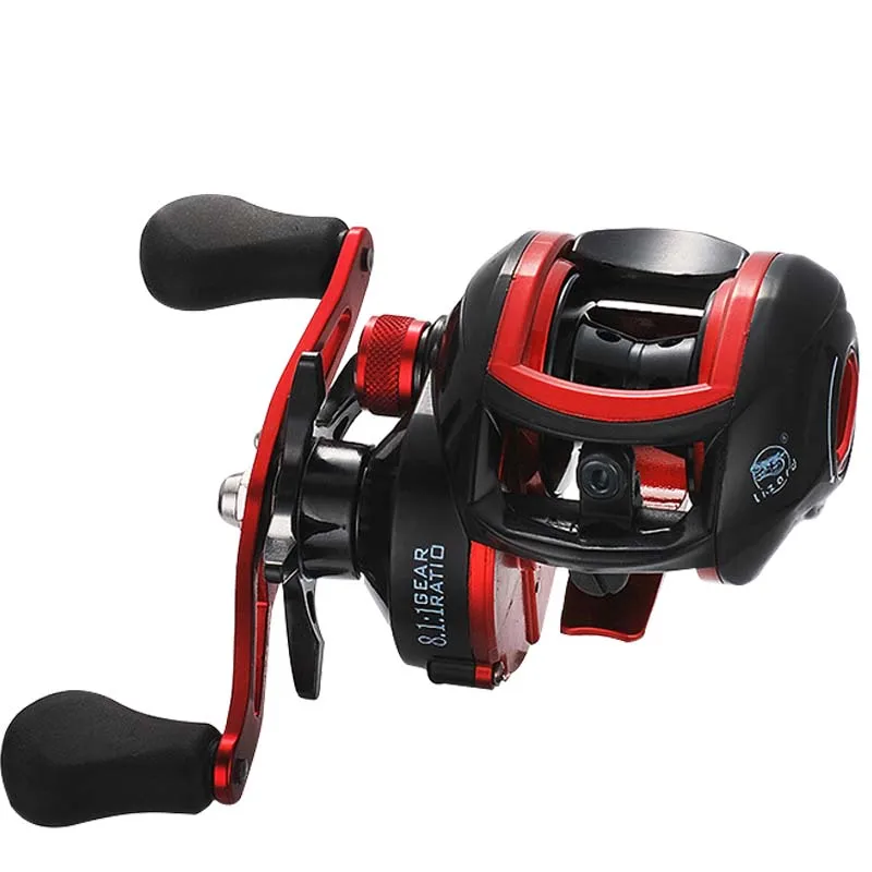 

18+1BB 8.1:1 Carp Bait Casting Fishing Reels Water wheel low profile reel Carretilha de pesca molinete Shimano