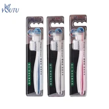 Р-образная Ортодонтическая зубная щетка межзубная щетка с короткой маленькой головкой мягкие волосы для взрослых и детей коррекционная зубная щетка