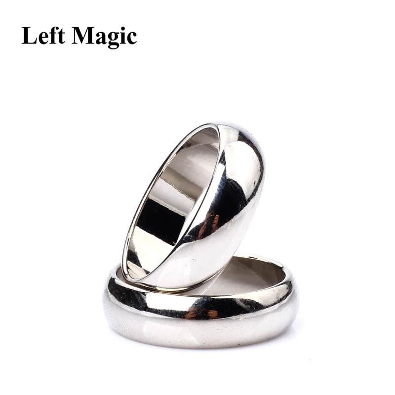 

1 pcs Silver Cambered PK Ring Magnetic Ring PK Ring Magic Show Magic Props Magic Tricks B1060