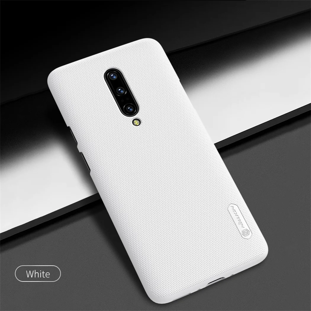 Для OnePlus 7 Pro Чехол OnePlus7 чехол Nillkin Super Frosted Shield жесткая задняя панель из поликарбоната защитный чехол для телефона OnePlus 7 Pro