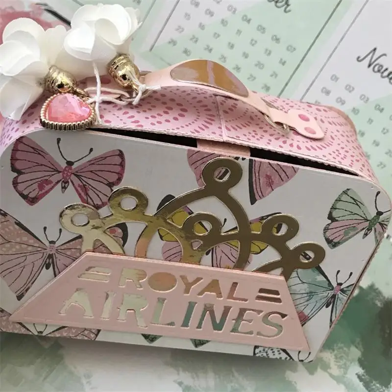 

Handmade Suitcase Metal Cutting Dies Scrapbook Paper Craft Decoration dies scrapbooking