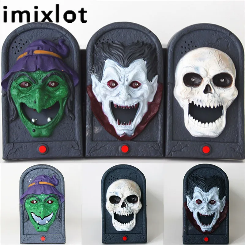 Imixlot Halloween Grappig Speelgoed Deurbel Ghost Wanneer U Touch