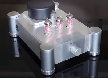 

Reference Marantz 7 circuit 12AX7/Czech ECC83 tubes ALPS 27 Potentiometer Tube pre-amplifier tube amplifier audio amp 110~240V