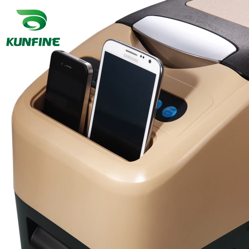 KUNFINE DC 12V24V 110-240V AC Car Refrigerator Multi-Function Fridge Compressor Vehicel Protable Refrigerator Freezer Cooler PDC-16 (3)