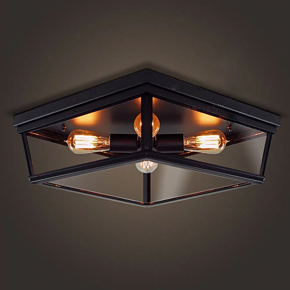 Acquista all'ingrosso online lampada della luce di soffitto da ... Country veranda creativo