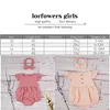 Barboteuse en coton à manches longues pour bébé fille, vêtements d'automne, barboteuse pour nouveau-né, boutique d'hiver, combinaison en lin, accessoires Photo, tenue pour nourrissons ► Photo 3/6