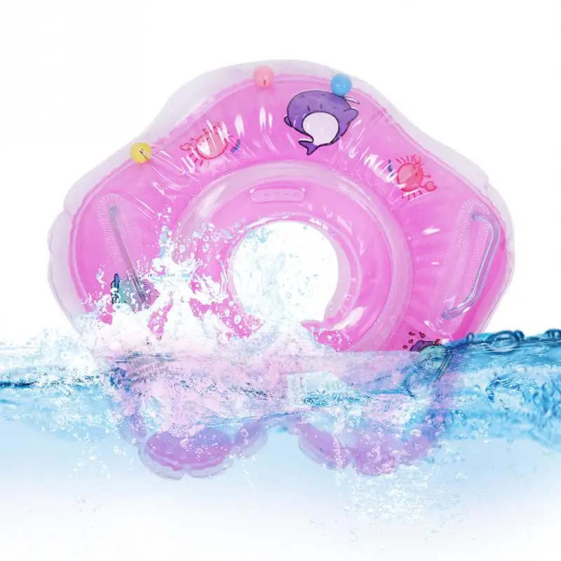 

Swimming Baby Accessories Swim Neck Ring Baby Tube Ring Safety Infant Neck Float Circle For Bathing Inflatable bath rings