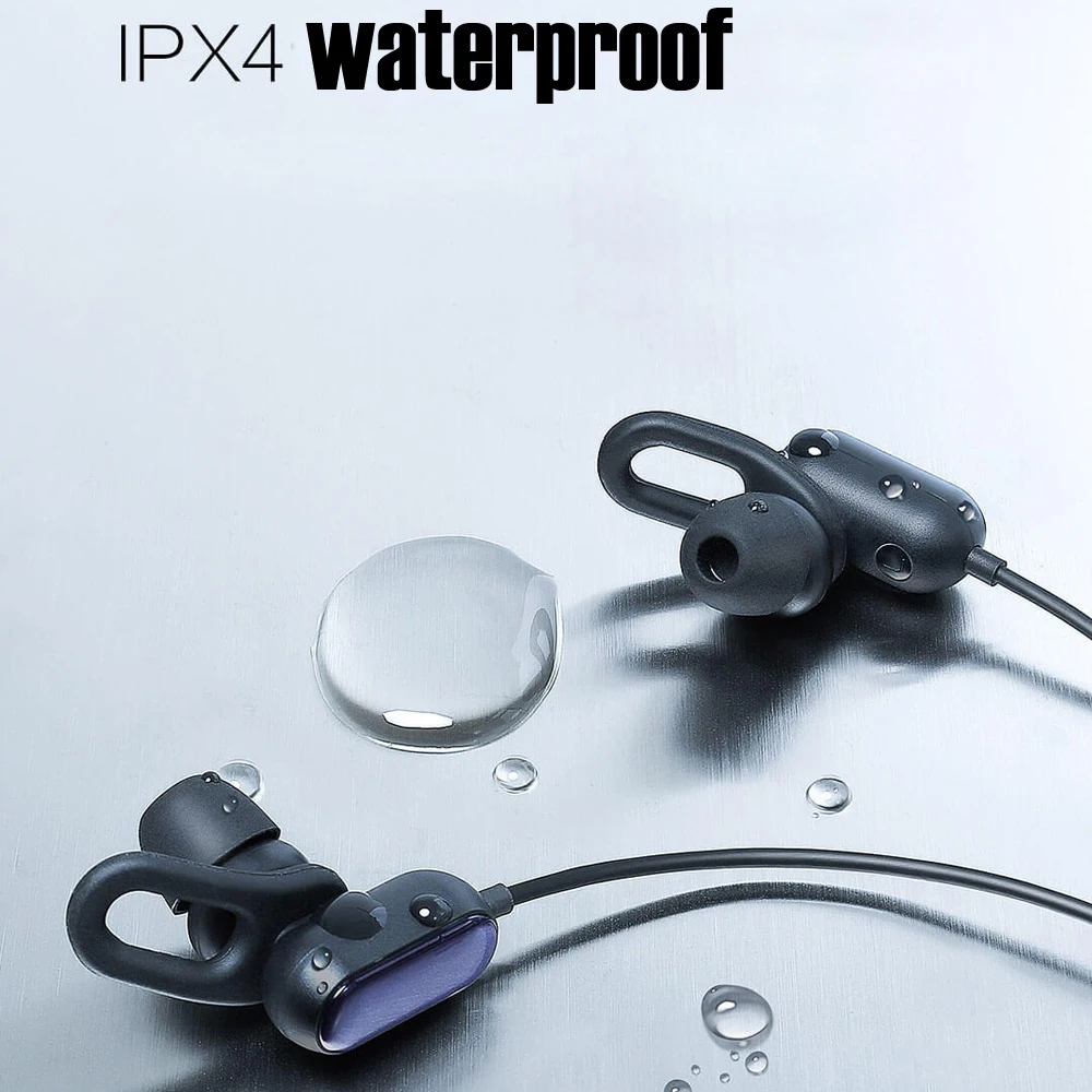 Оригинальный Xiaomi Спорт Bluetooth наушники Беспроводной 4 1 С микрофоном IPX4