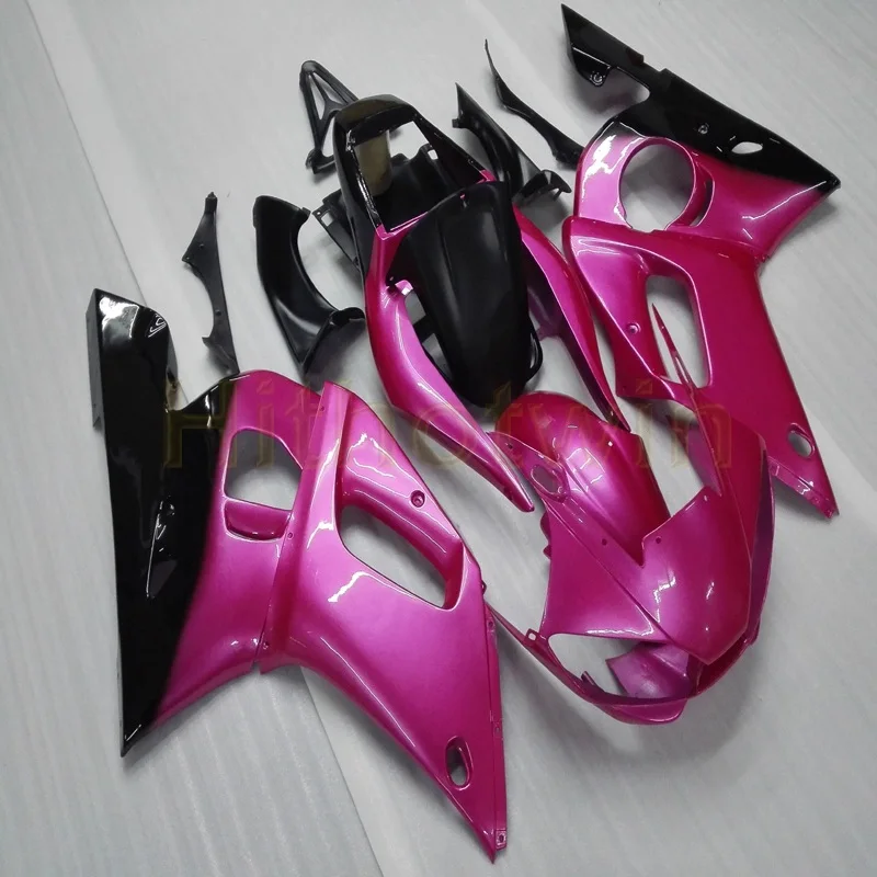 Заказной мотоцикл Артикул для Yamaha YZF R6 1998 1999 2000 2001 2002 YZF-R6 мотор панели+ Болты+ синий ABS обтекатель - Цвет: P
