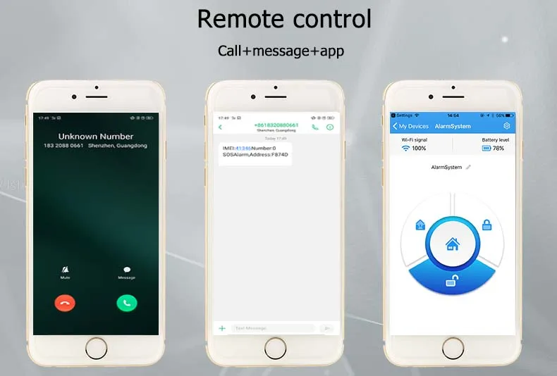 2G 3g 4G 2,4 дюймов умные системы сигнализации безопасности дома Alarma GSM wifi IOS Android APP управление беспроводной Wi-Fi сигнализация
