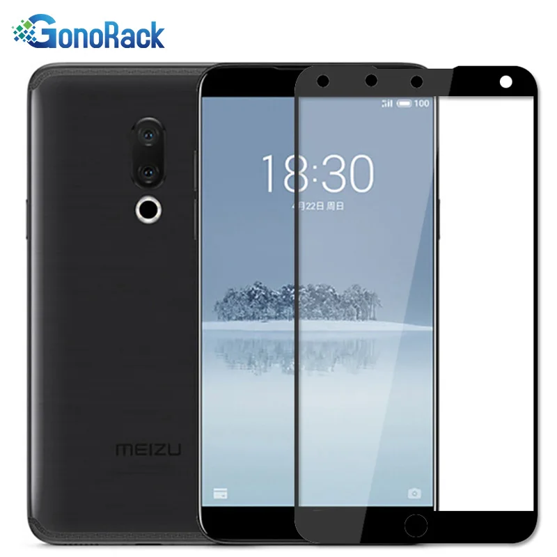 

GonoRack Full Cover Tempered Glass for Meizu 15 Plus Screen Protector Film for Meizu 15 Glass Film for Meizu M15 9H Shock Proof