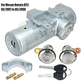 

1 Set Door Lock Ignition Switch with 2 Keys for Nissan Navara D22 1997/2003/2005/2006