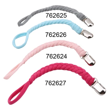 

1PC Infant Nipple Clip Holders Baby Anti-off Chain Strap Pacifier Clip Holder Baby Nipple Teether Chain For Dummies Plastic