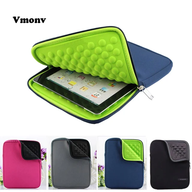 Cheap Vmonv EVA Liner Foam Zipper Laptop Liner Sleeve Bag For IPAD 2 3 4 5 6 IPAD Mini Tablet Case Cover For Samsung 8 10 Inch Case