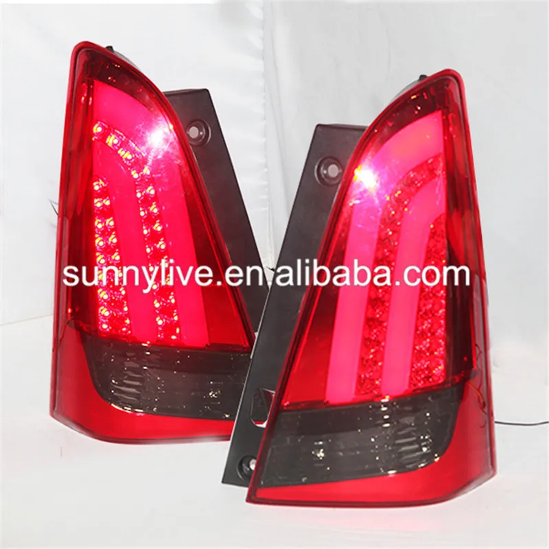 

For TOYOTA Innova LED Tail Light Red Black Color 2012-2014 year YZ