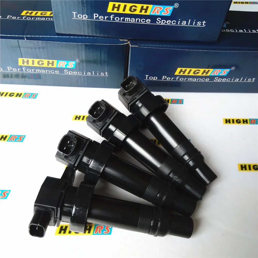 4x Ignition Coils for Hyundai Accent i20 i30 Kia Cerato Rio Soul Cee/'d G4FA G4FC