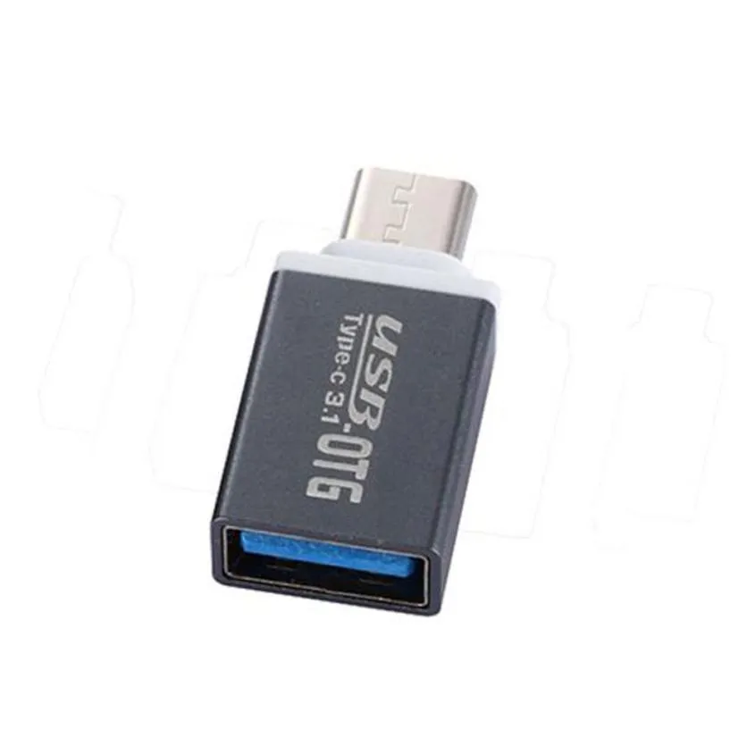 USB к USB-C Тип C данных адаптер для Oneplus Three/OnePlus 3T BK USB "папа" в USB "Мама", 3,1 Тип-c OTG с разъемом «мама» 56