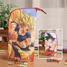 Аниме Dragon Ball Son Goku водонепроницаемый PU кожаный канцелярский мешочек/кисть горшок/держатель ручки/пенал для карандашей/офисные школьные принадлежности