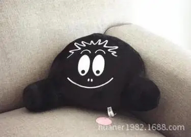 Редкая большая подушка для талии Barbapapa u-образная Подушка Мягкая набивная аниме плюшевая игрушка в подарок - Высота: 1